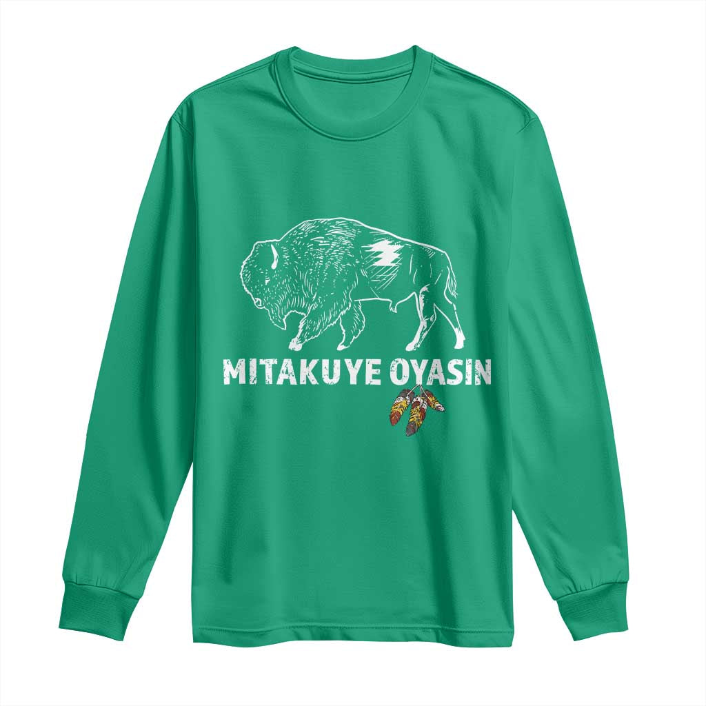 Lakota Tribe Teton Sioux Nation Native American Pride Long Sleeve Shirt