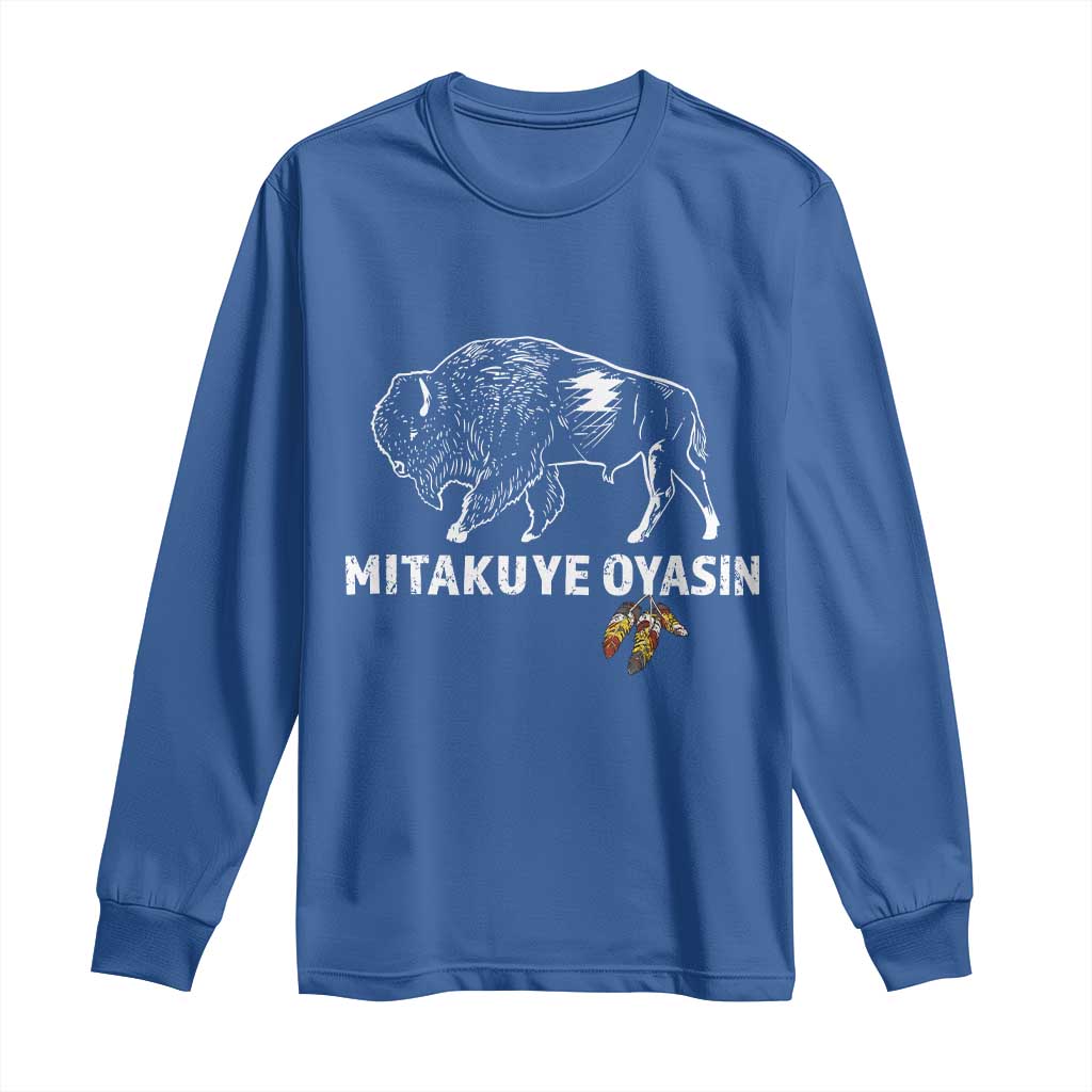 Lakota Tribe Teton Sioux Nation Native American Pride Long Sleeve Shirt
