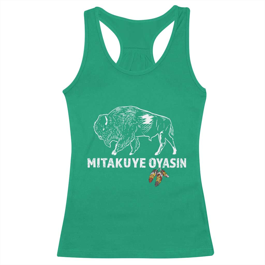 Lakota Tribe Teton Sioux Nation Native American Pride Racerback Tank Top