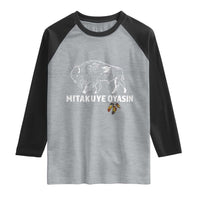 Lakota Tribe Teton Sioux Nation Native American Pride Raglan Shirt