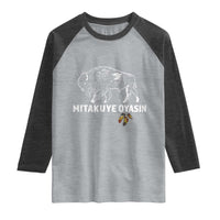 Lakota Tribe Teton Sioux Nation Native American Pride Raglan Shirt