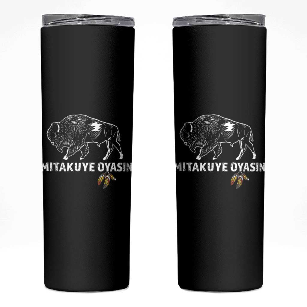 Lakota Tribe Teton Sioux Nation Native American Pride Skinny Tumbler