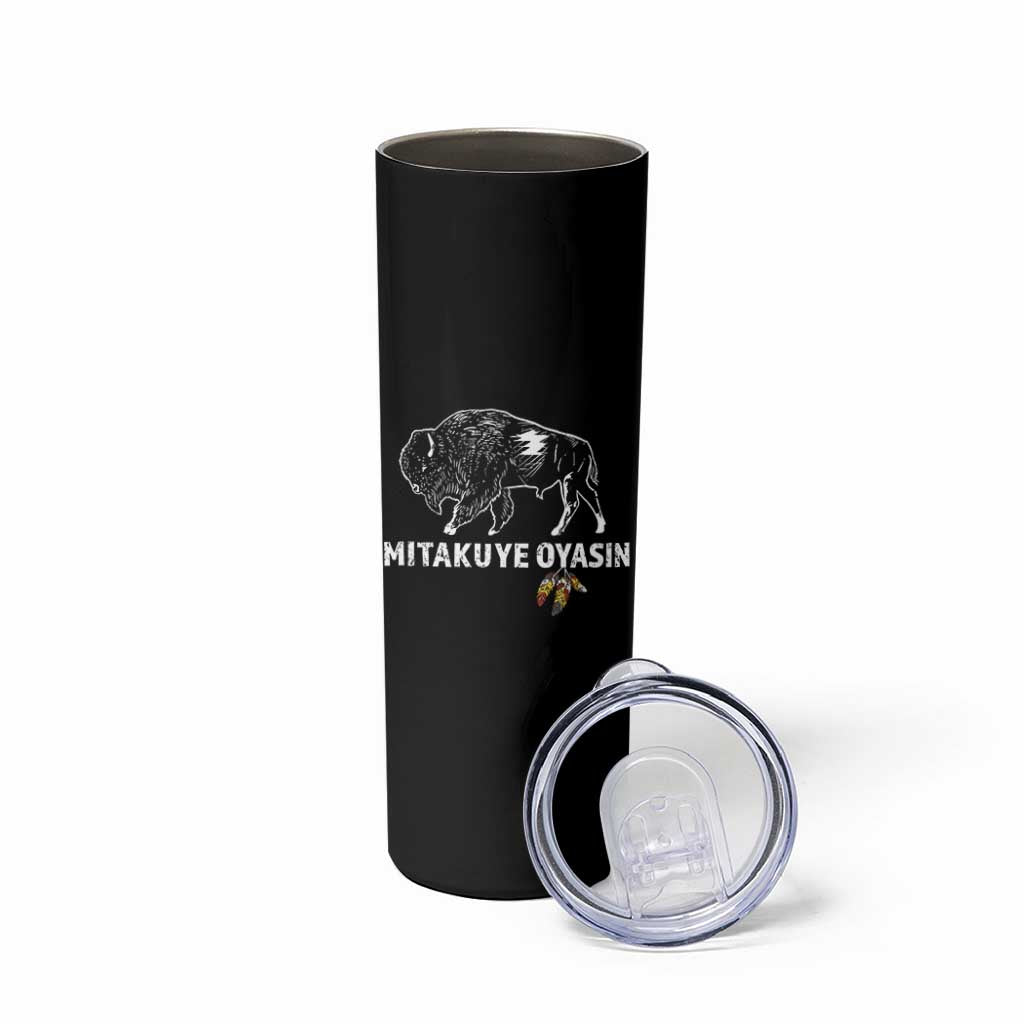 Lakota Tribe Teton Sioux Nation Native American Pride Skinny Tumbler