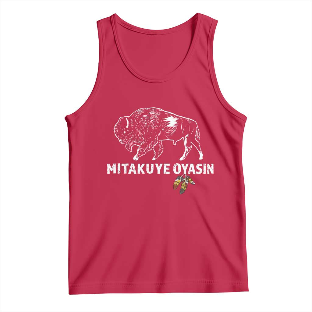 Lakota Tribe Teton Sioux Nation Native American Pride Tank Top