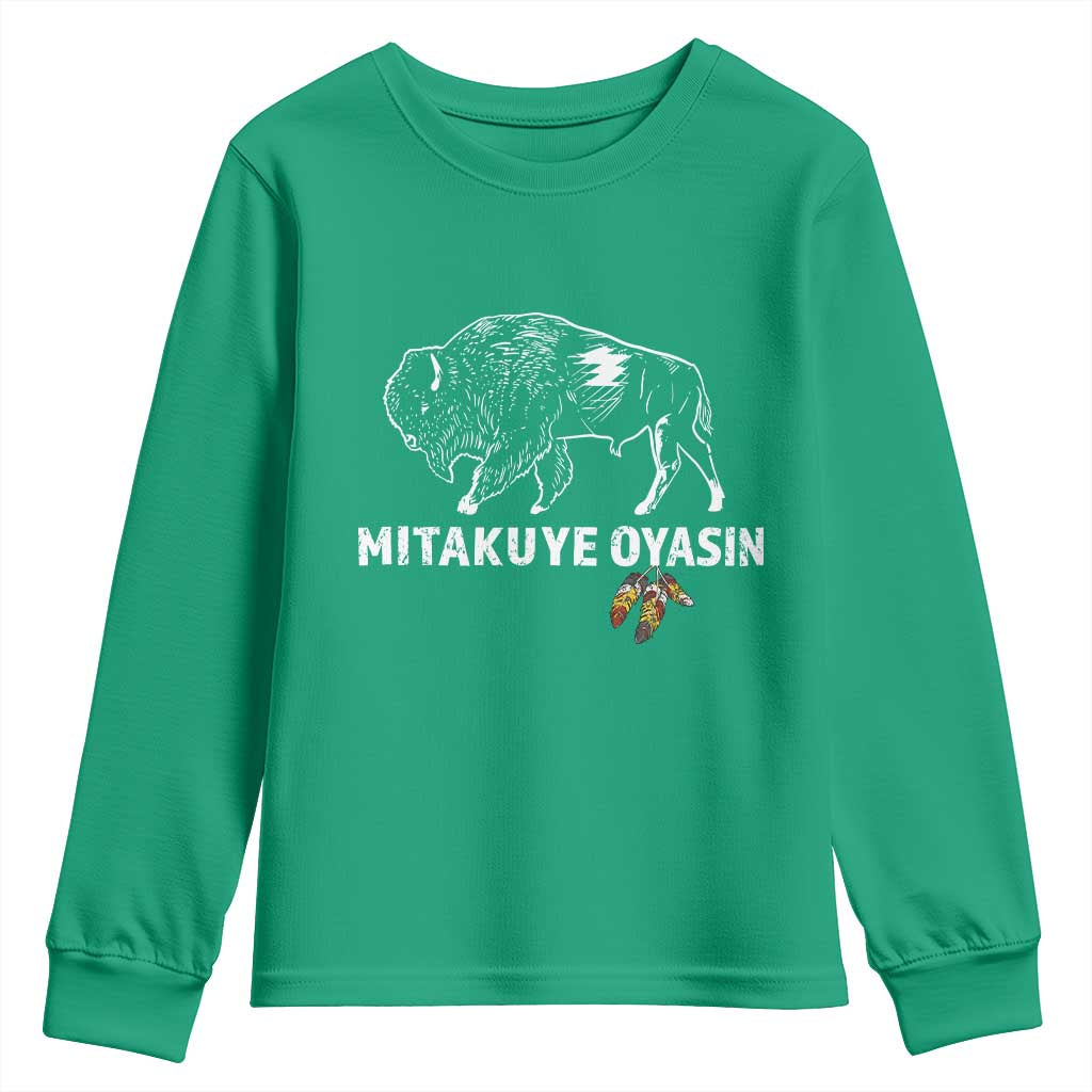 Lakota Tribe Teton Sioux Nation Native American Pride Youth Sweatshirt