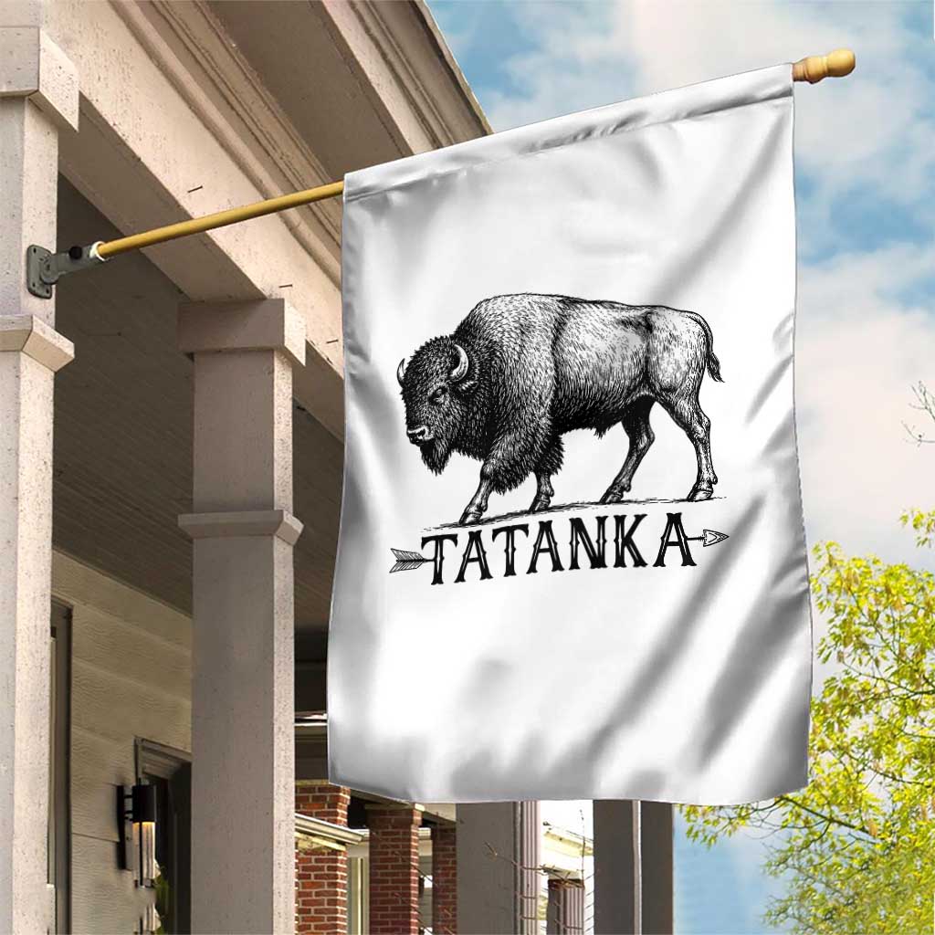 Tatanka Lakota Buffalo Bison Native American West Wildlife Garden Flag