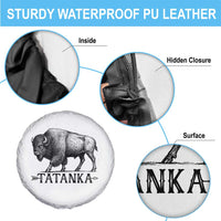 Tatanka Lakota Buffalo Bison Native American West Wildlife Spare Tire Cover
