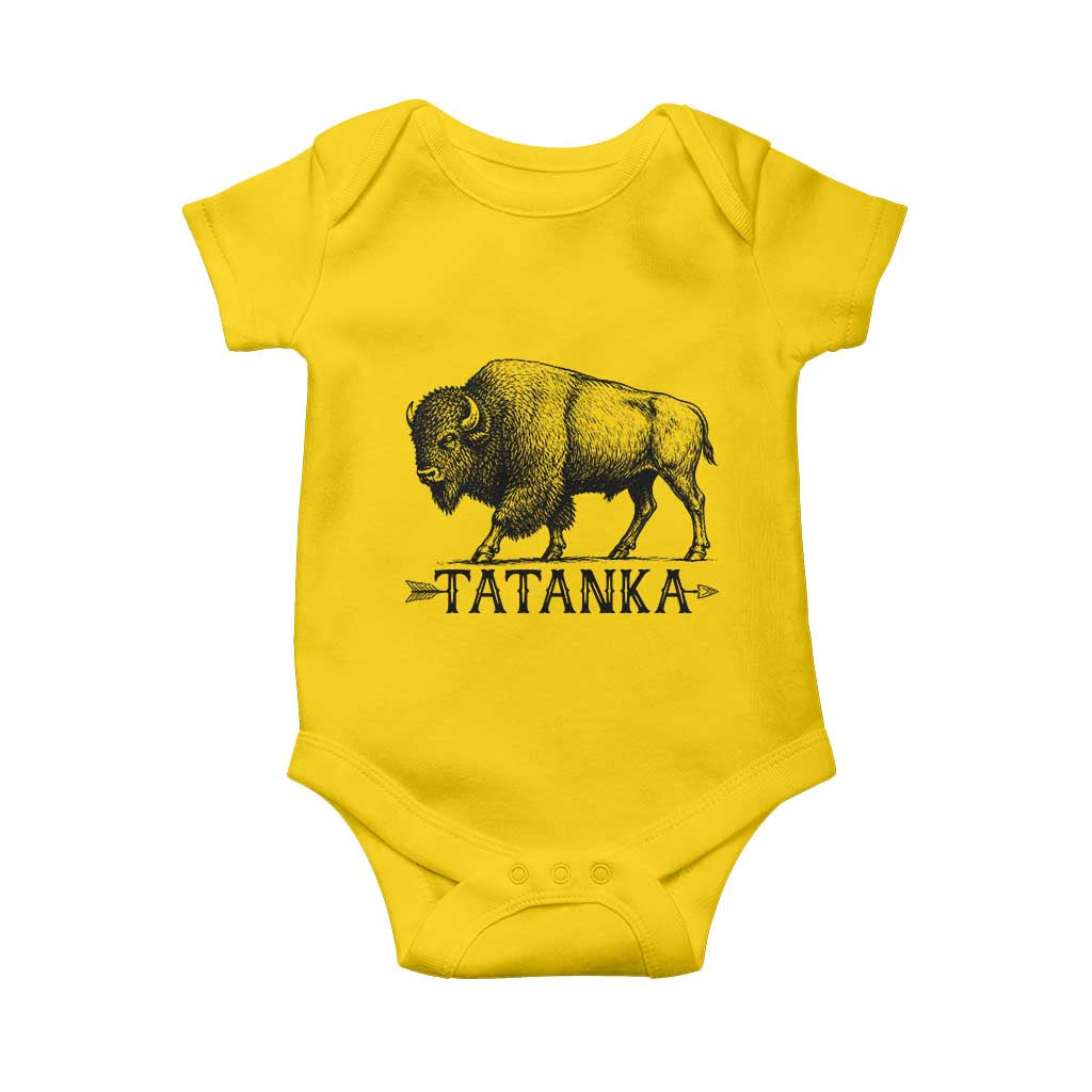 Tatanka Lakota Buffalo Bison Native American West Wildlife Baby Onesie