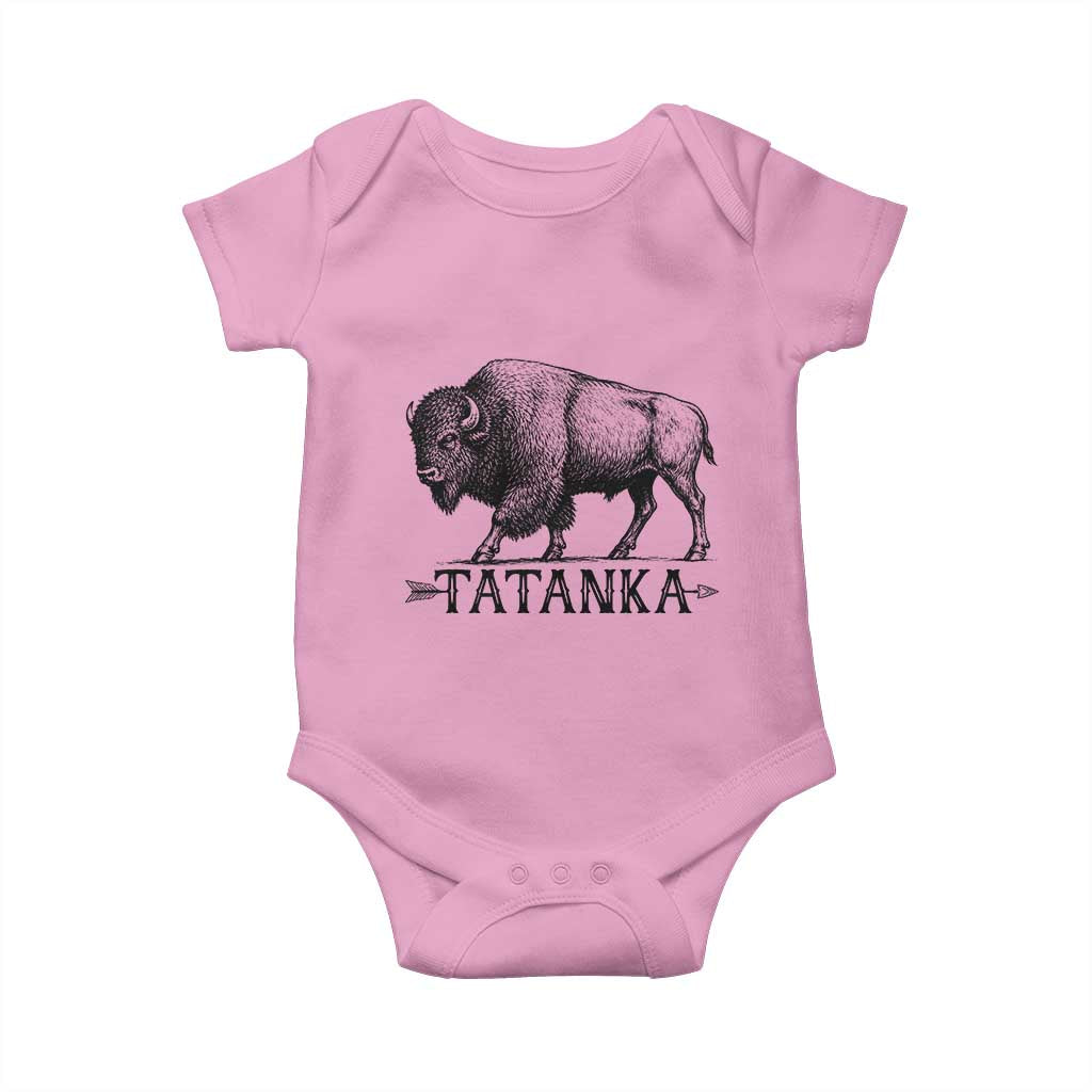 Tatanka Lakota Buffalo Bison Native American West Wildlife Baby Onesie