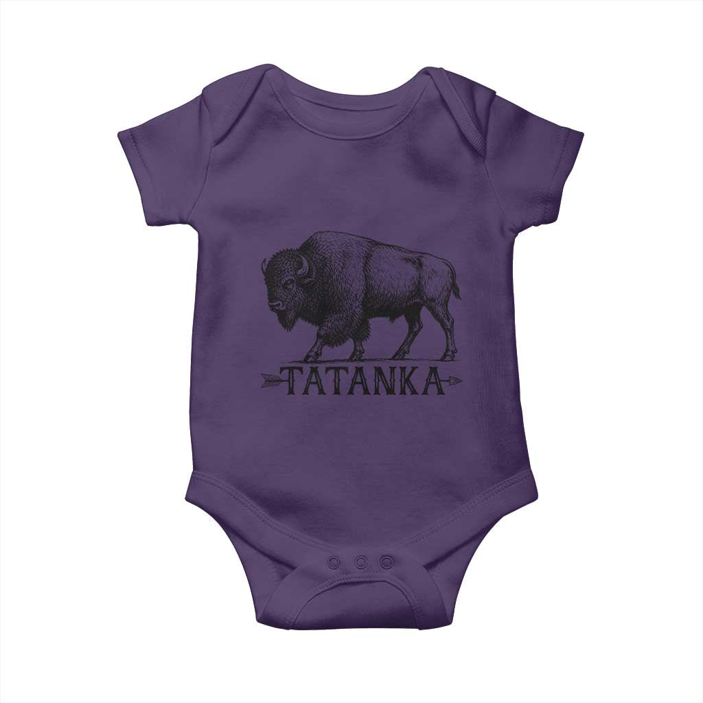 Tatanka Lakota Buffalo Bison Native American West Wildlife Baby Onesie