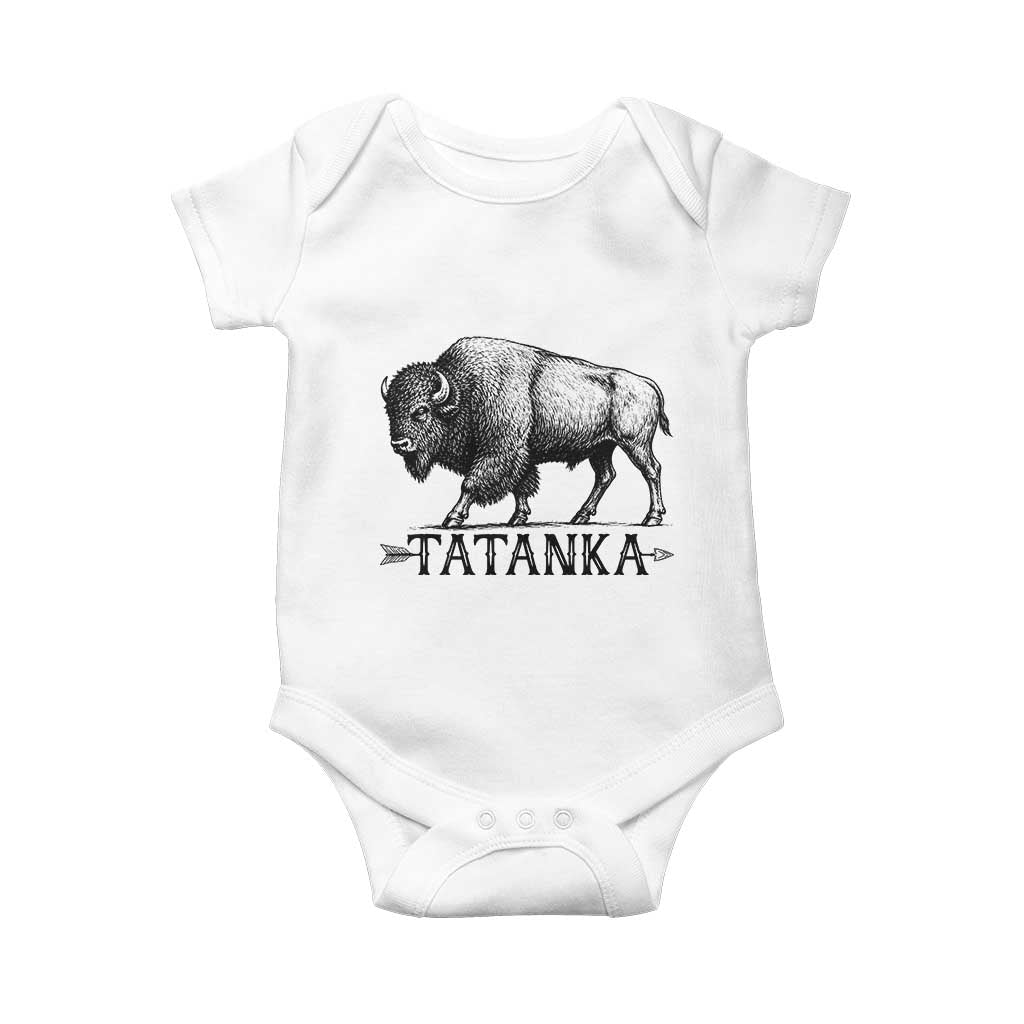 Tatanka Lakota Buffalo Bison Native American West Wildlife Baby Onesie