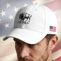 Tatanka Lakota Buffalo Bison Native American West Wildlife Baseball Cap