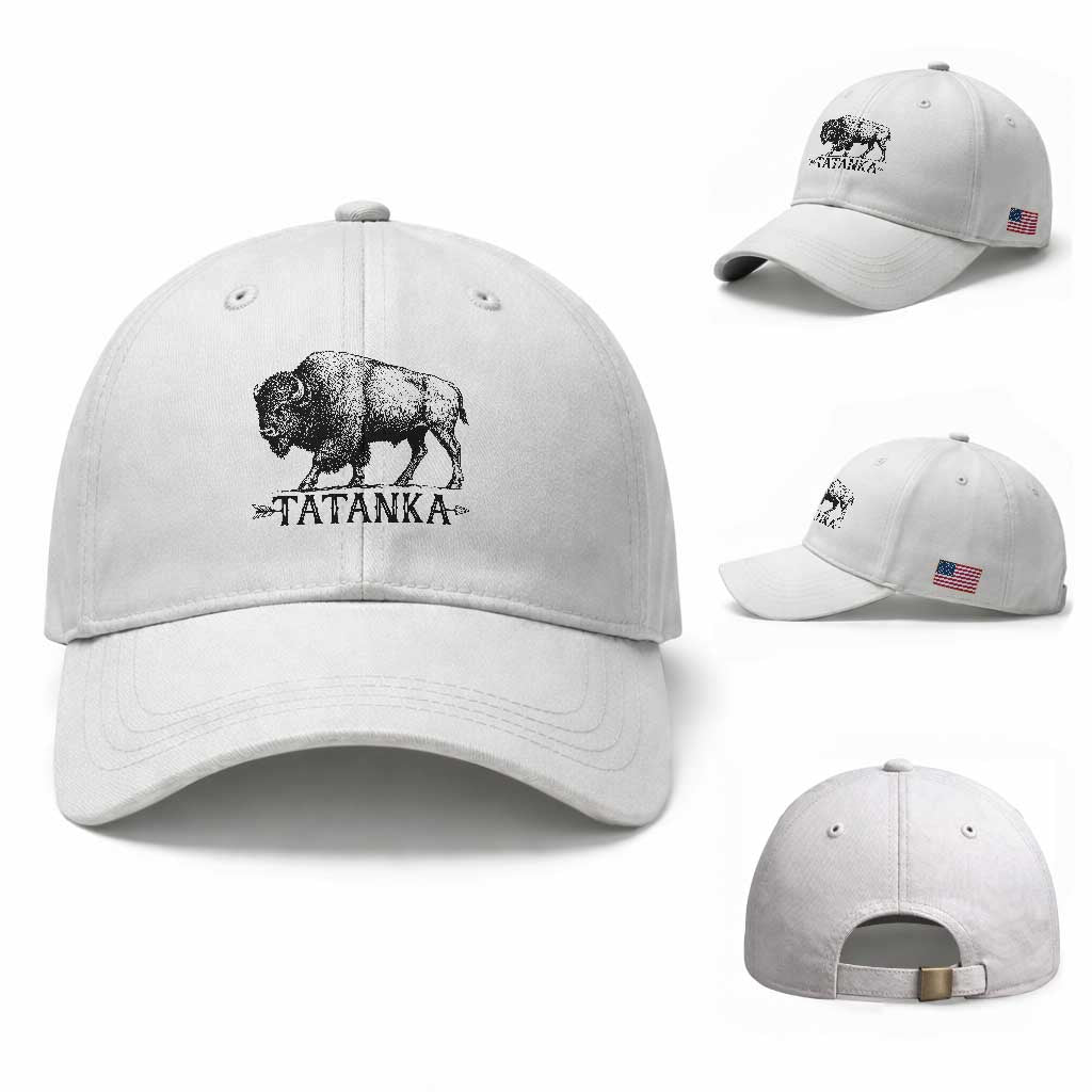 Tatanka Lakota Buffalo Bison Native American West Wildlife Baseball Cap