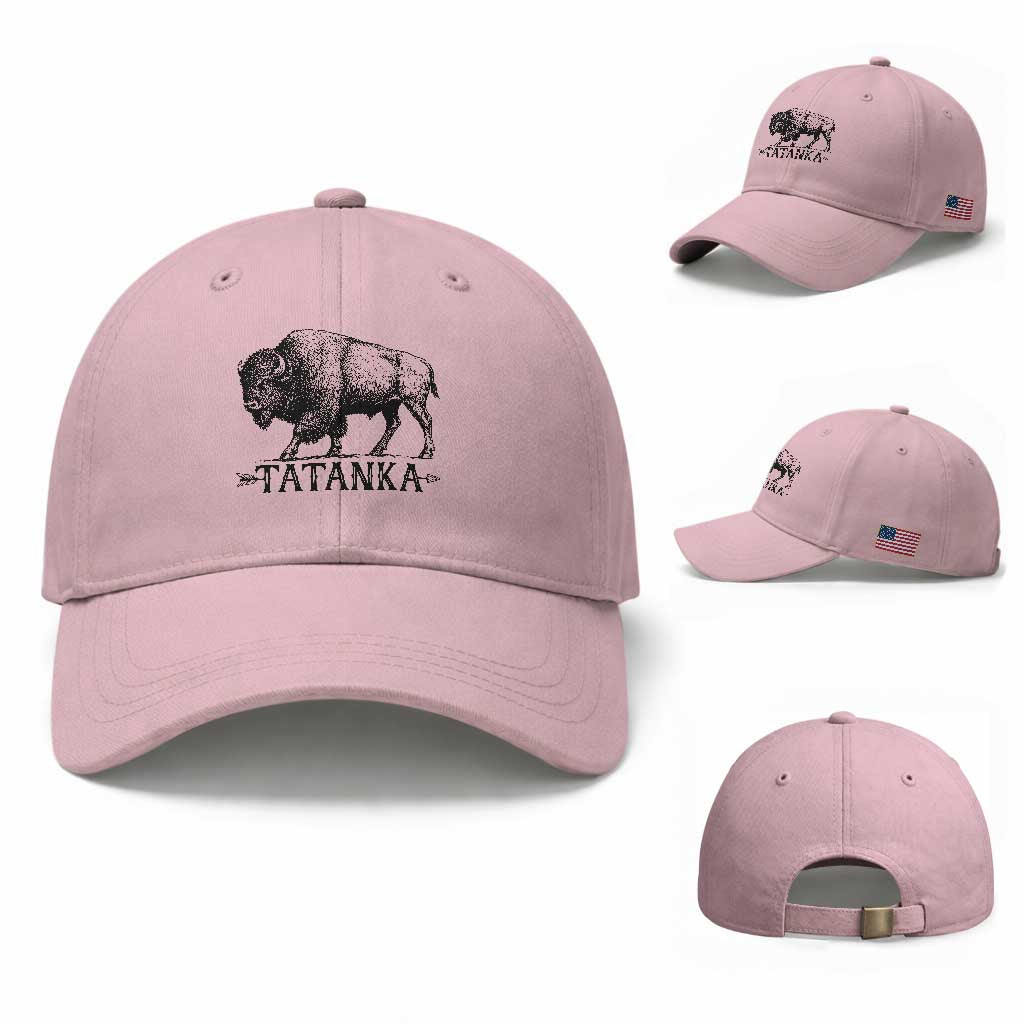 Tatanka Lakota Buffalo Bison Native American West Wildlife Baseball Cap