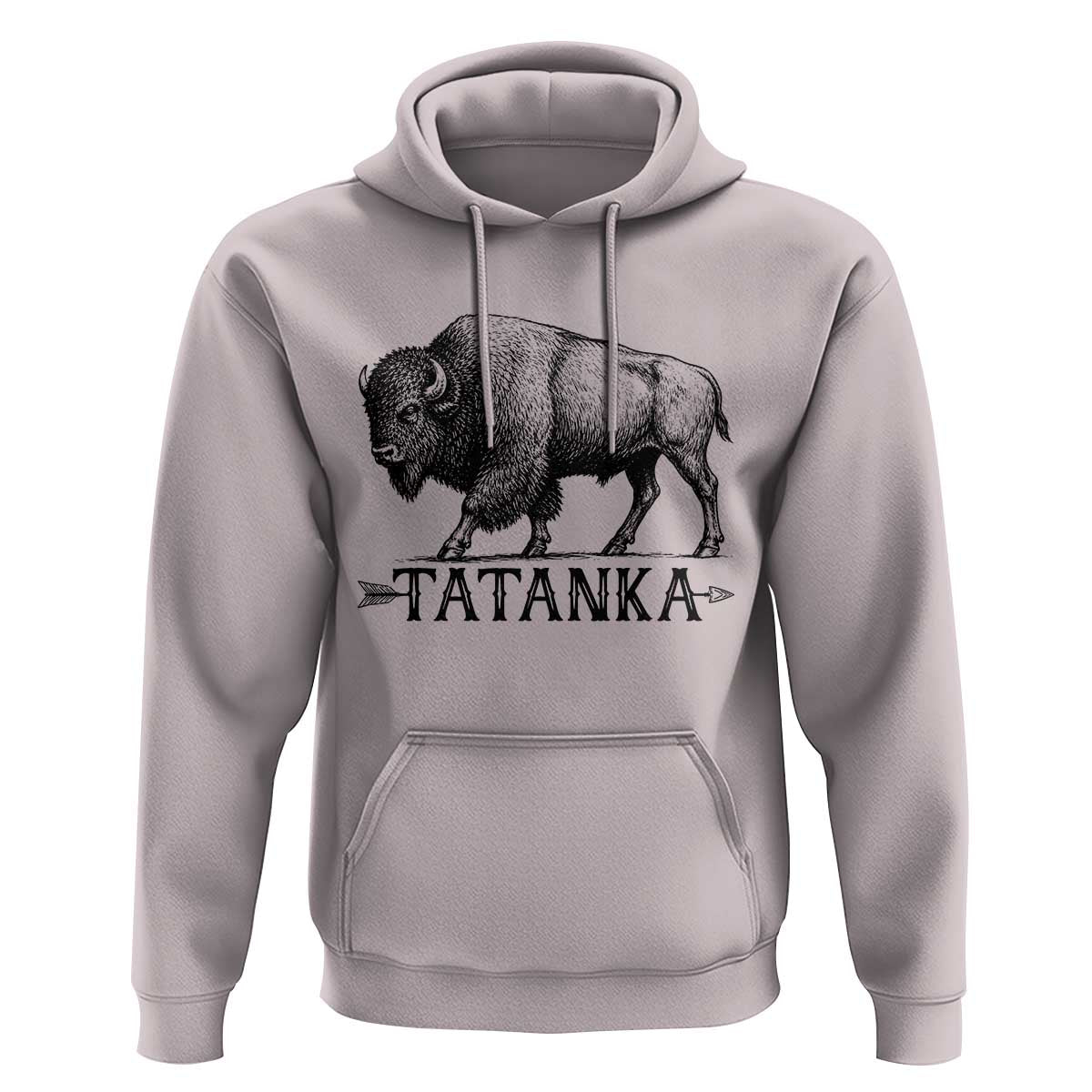 Tatanka Lakota Buffalo Bison Native American West Wildlife Hoodie