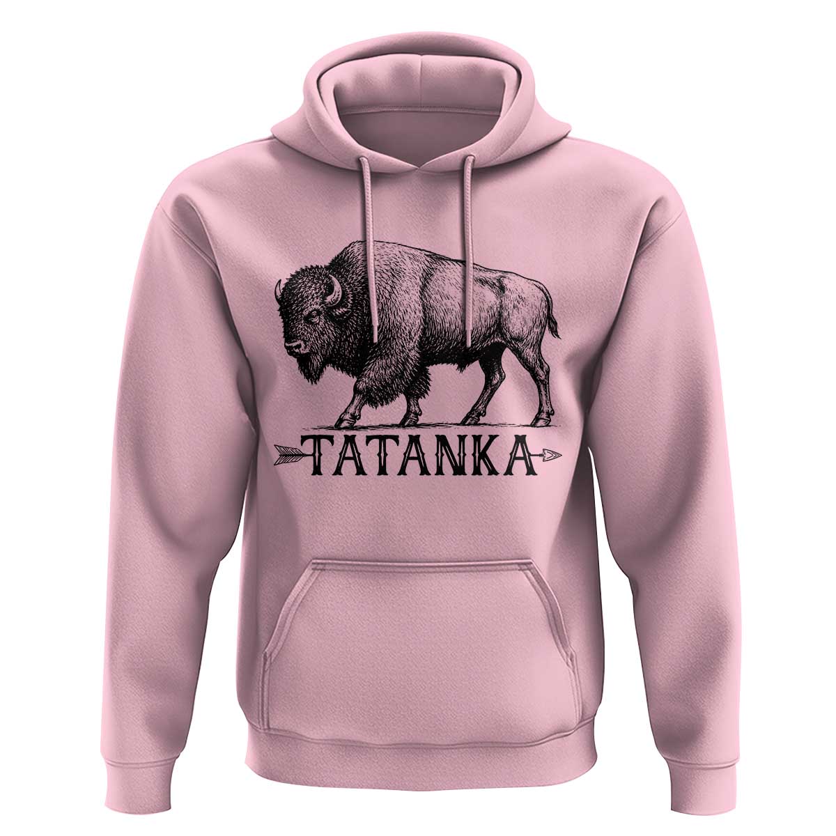 Tatanka Lakota Buffalo Bison Native American West Wildlife Hoodie