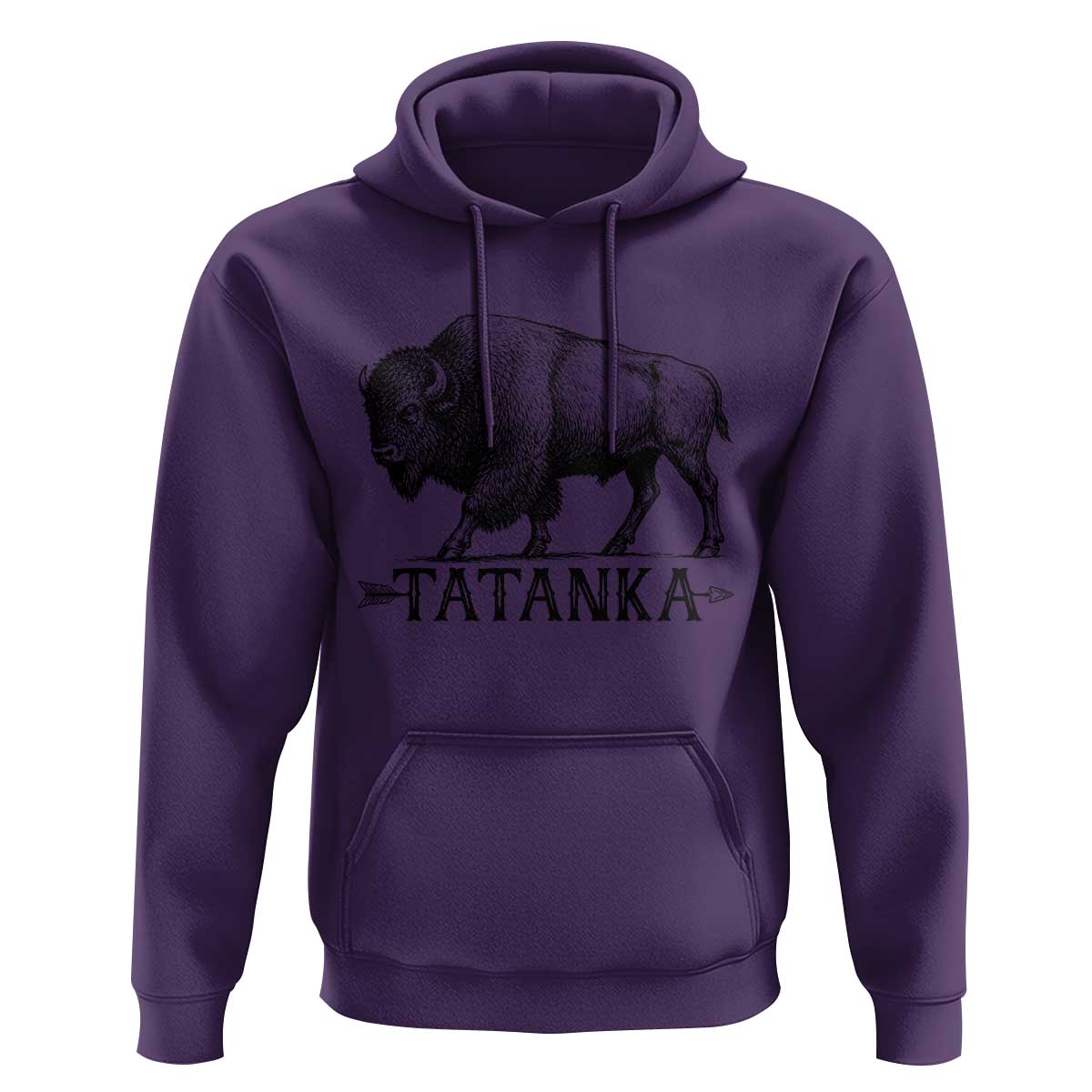 Tatanka Lakota Buffalo Bison Native American West Wildlife Hoodie