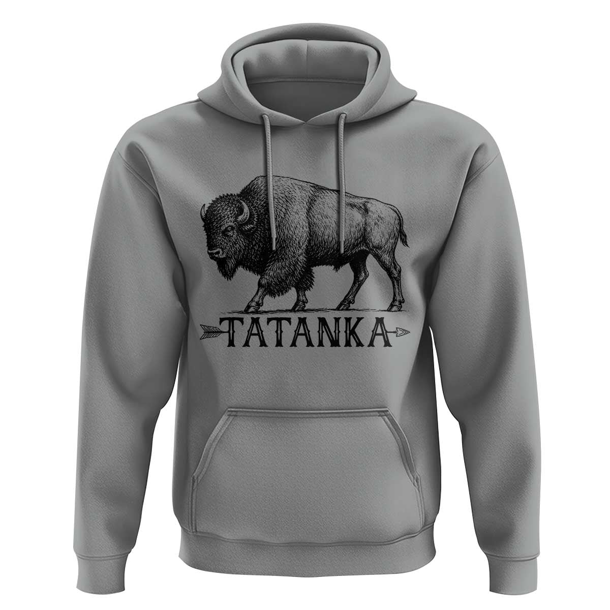 Tatanka Lakota Buffalo Bison Native American West Wildlife Hoodie