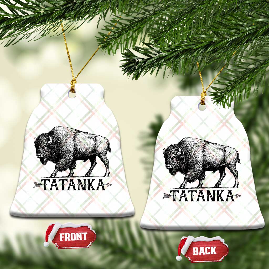 Tatanka Lakota Buffalo Bison Native American West Wildlife Ceramic Ornament