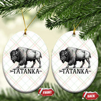 Tatanka Lakota Buffalo Bison Native American West Wildlife Ceramic Ornament