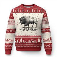 Tatanka Lakota Buffalo Bison Native American West Wildlife Ugly Christmas Sweater