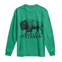 Tatanka Lakota Buffalo Bison Native American West Wildlife Long Sleeve Shirt