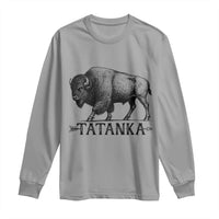 Tatanka Lakota Buffalo Bison Native American West Wildlife Long Sleeve Shirt