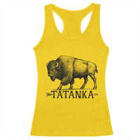 Tatanka Lakota Buffalo Bison Native American West Wildlife Racerback Tank Top