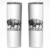 Tatanka Lakota Buffalo Bison Native American West Wildlife Skinny Tumbler