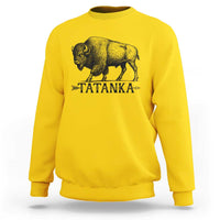 Tatanka Lakota Buffalo Bison Native American West Wildlife Sweatshirt