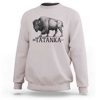 Tatanka Lakota Buffalo Bison Native American West Wildlife Sweatshirt