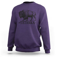 Tatanka Lakota Buffalo Bison Native American West Wildlife Sweatshirt