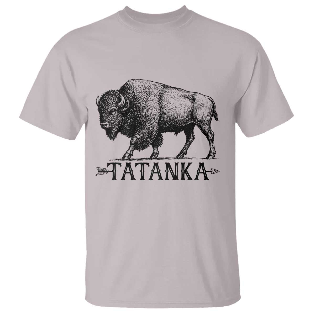 Tatanka Lakota Buffalo Bison Native American West Wildlife T Shirt