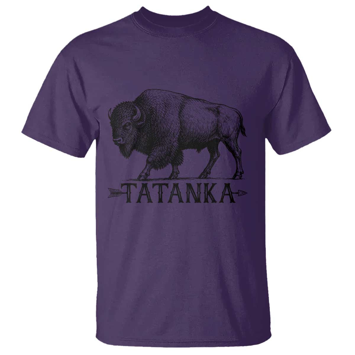 Tatanka Lakota Buffalo Bison Native American West Wildlife T Shirt