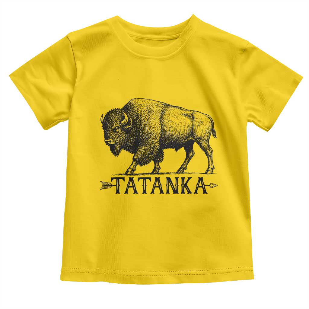 Tatanka Lakota Buffalo Bison Native American West Wildlife Toddler T Shirt