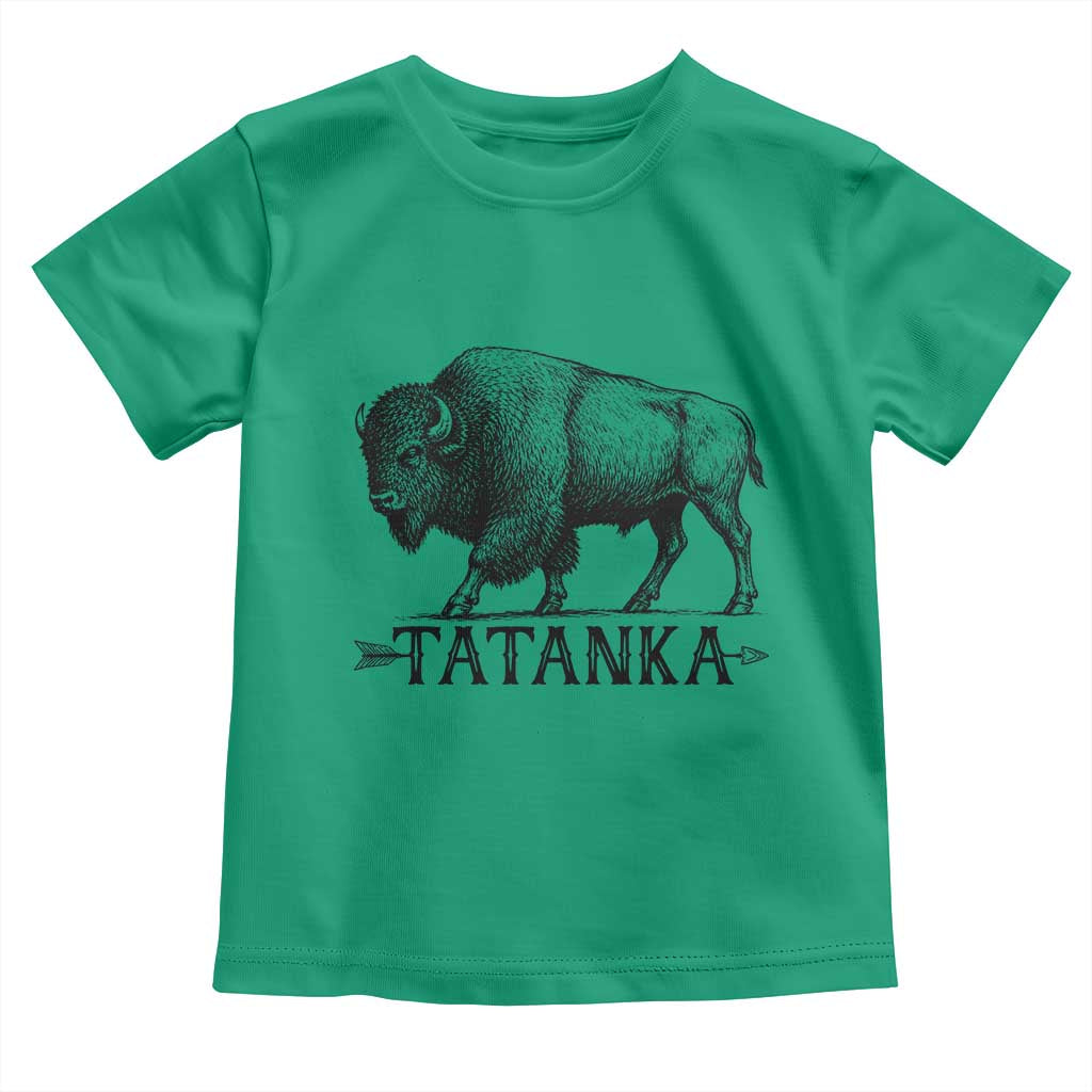 Tatanka Lakota Buffalo Bison Native American West Wildlife Toddler T Shirt