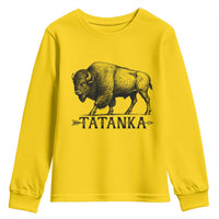 Tatanka Lakota Buffalo Bison Native American West Wildlife Youth Sweatshirt