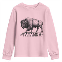 Tatanka Lakota Buffalo Bison Native American West Wildlife Youth Sweatshirt