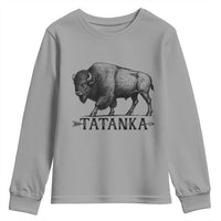 Tatanka Lakota Buffalo Bison Native American West Wildlife Youth Sweatshirt