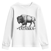 Tatanka Lakota Buffalo Bison Native American West Wildlife Youth Sweatshirt