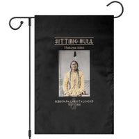 Sitting Bull Lakota Sioux Chief American Indian History Garden Flag
