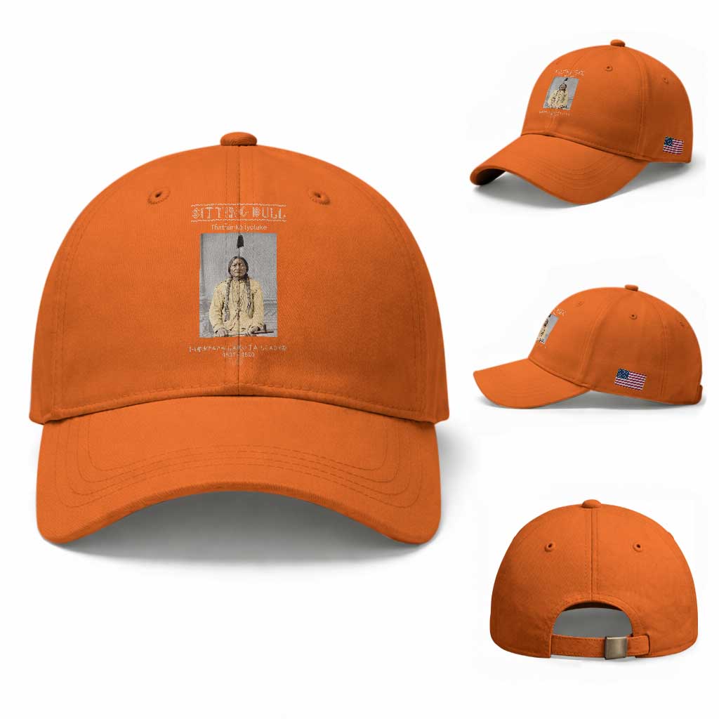 Sitting Bull Lakota Sioux Chief American Indian History Baseball Cap