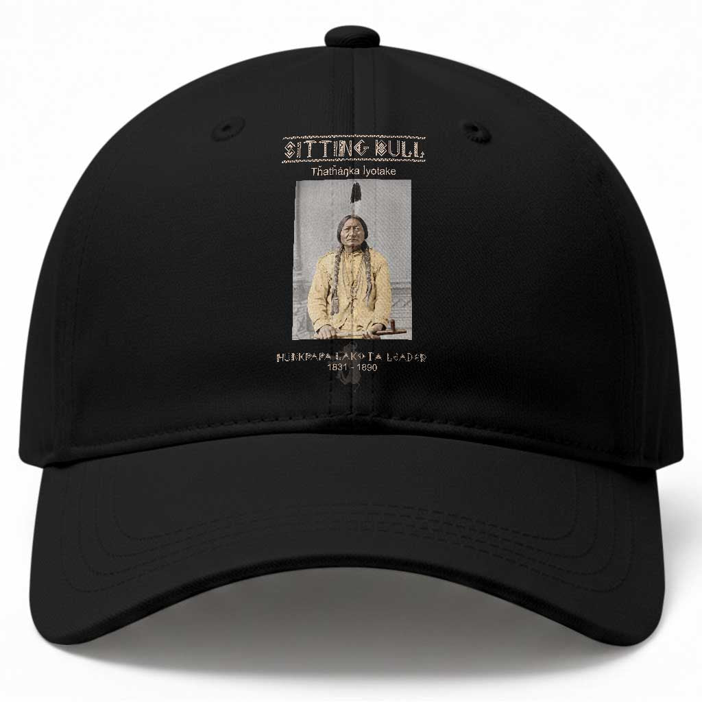 Sitting Bull Lakota Sioux Chief American Indian History Baseball Cap