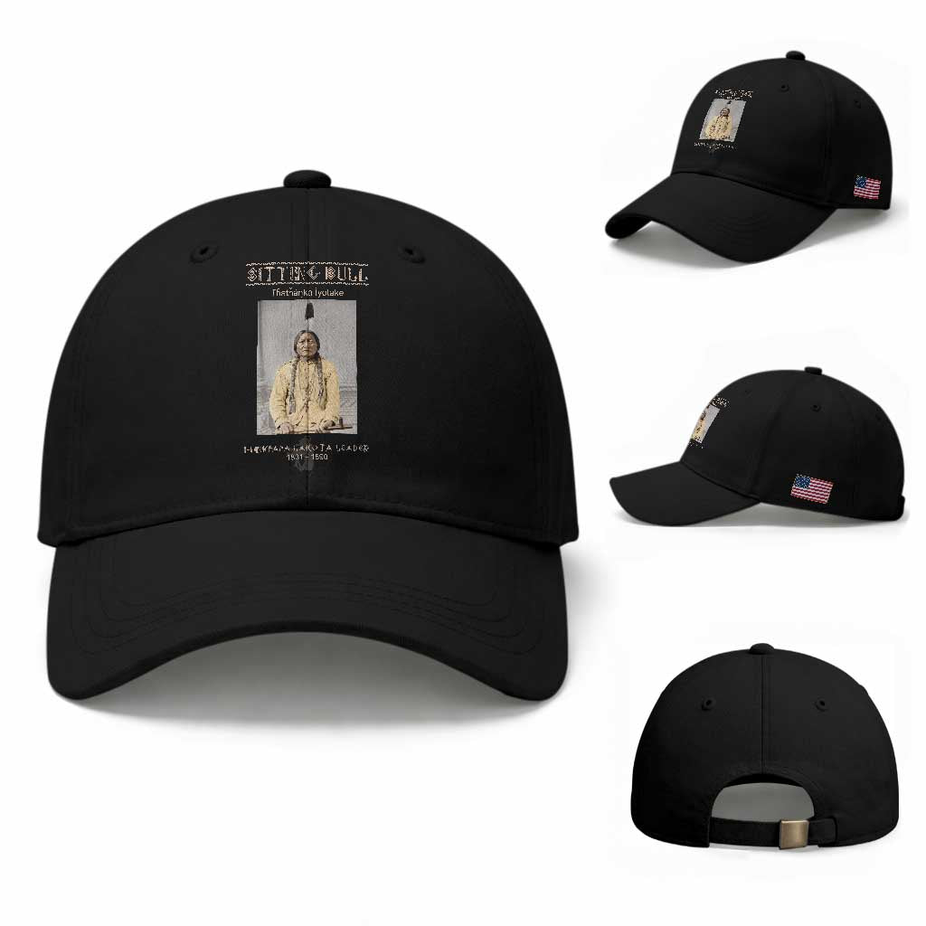 Sitting Bull Lakota Sioux Chief American Indian History Baseball Cap