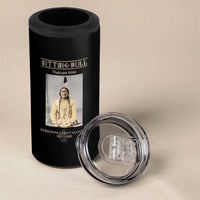 Sitting Bull Lakota Sioux Chief American Indian History 4 in 1 Can Cooler Tumbler