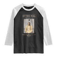 Sitting Bull Lakota Sioux Chief American Indian History Raglan Shirt