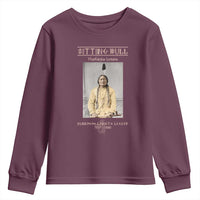 Sitting Bull Lakota Sioux Chief American Indian History Youth Sweatshirt