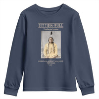 Sitting Bull Lakota Sioux Chief American Indian History Youth Sweatshirt