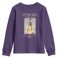 Sitting Bull Lakota Sioux Chief American Indian History Youth Sweatshirt