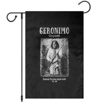 Geronimo Apache Leader American Indian History Garden Flag